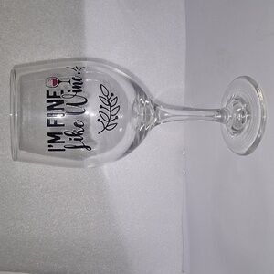 im fine like wine 20oz wine glass